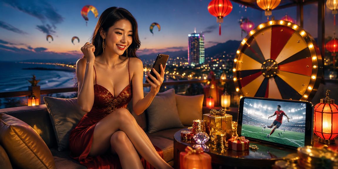 Không khí rực rỡ đèn lồng Hội An trong đêm bốc thăm may mắn