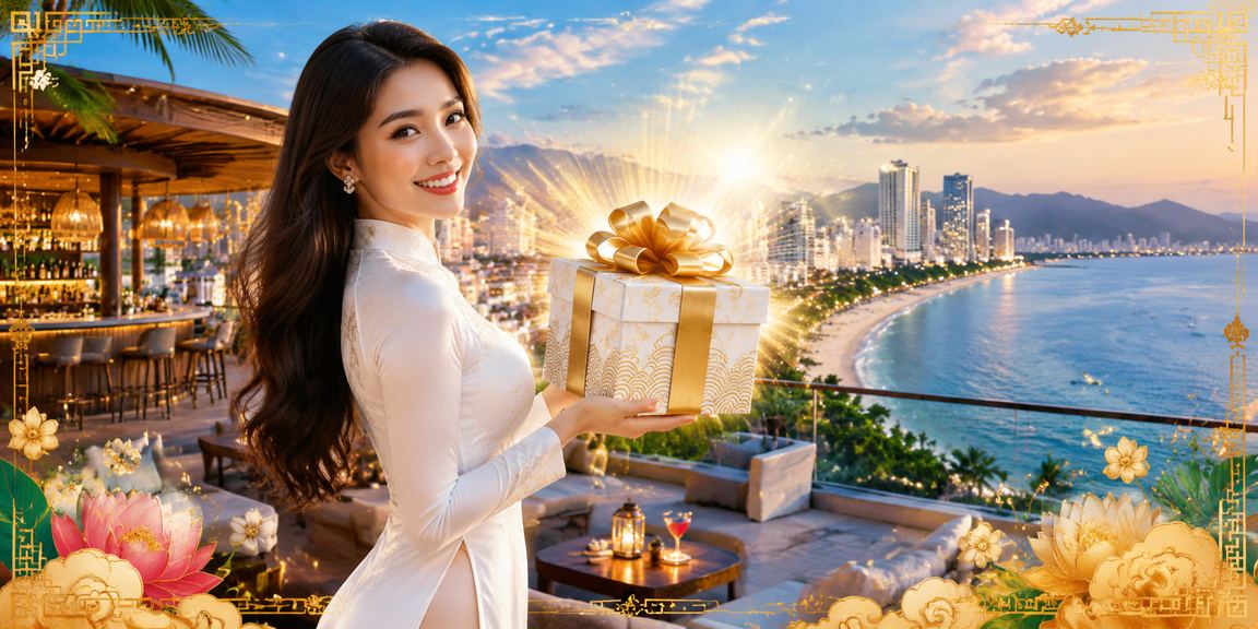 Không khí giải trí casino và cá cược tại Nha Trang với trang phục áo dài truyền thống
